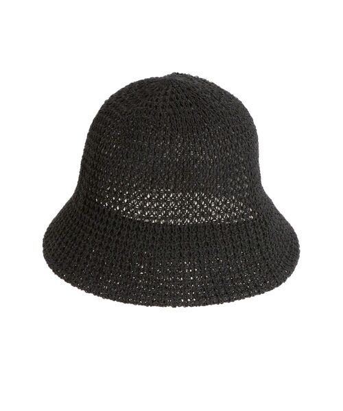 MERCURYDUO（マーキュリーデュオ）の「ペーパーバケハ（ハット・レディース・ブラック/オフホワイト・FREE）」の10枚目の写真