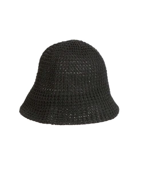 MERCURYDUO（マーキュリーデュオ）の「ペーパーバケハ（ハット・レディース・ブラック/オフホワイト・FREE）」の11枚目の写真