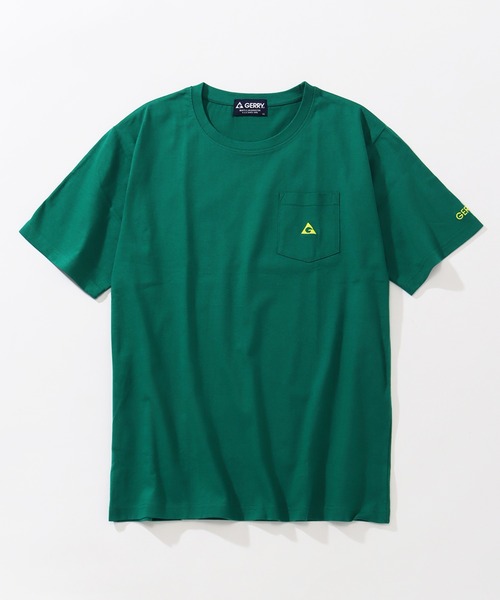 GERRY(ジェリー)の「【GERRY/ジェリー】ポケット付き ロゴ 半袖Tシャツ(Tシャツ/カットソー・メンズ・グリーン/ホワイト/グレイッシュベージュ/ネイビー/イエロー/ブラック・L/LL/M)」の11枚目の写真