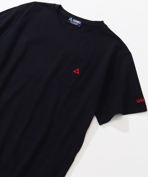 GERRY(ジェリー)の「【GERRY/ジェリー】ポケット付き ロゴ 半袖Tシャツ(Tシャツ/カットソー・メンズ・グリーン/ホワイト/グレイッシュベージュ/ネイビー/イエロー/ブラック・L/LL/M)」の18枚目の写真