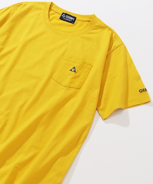 GERRY(ジェリー)の「【GERRY/ジェリー】ポケット付き ロゴ 半袖Tシャツ(Tシャツ/カットソー・メンズ・グリーン/ホワイト/グレイッシュベージュ/ネイビー/イエロー/ブラック・L/LL/M)」の19枚目の写真