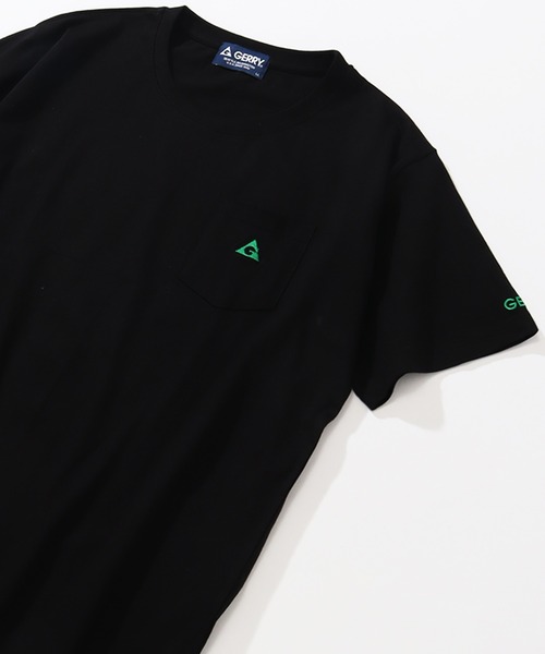 GERRY(ジェリー)の「【GERRY/ジェリー】ポケット付き ロゴ 半袖Tシャツ(Tシャツ/カットソー・メンズ・グリーン/ホワイト/グレイッシュベージュ/ネイビー/イエロー/ブラック・L/LL/M)」の15枚目の写真