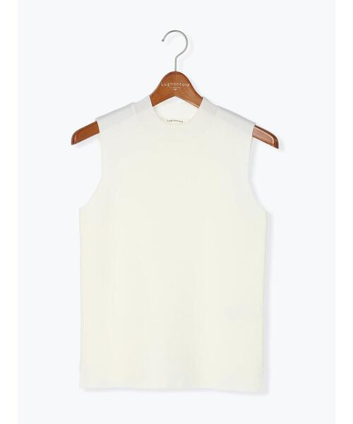 Lugnoncure（ルノンキュール）の「【接触冷感】ノースリーブトップス（ニット/セーター・レディース・グリーン/オフホワイト/ブラック・F）」の18枚目の写真