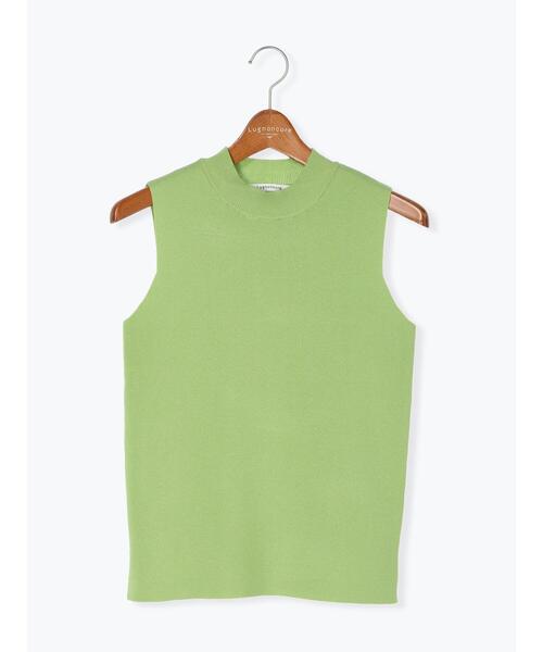 Lugnoncure（ルノンキュール）の「【接触冷感】ノースリーブトップス（ニット/セーター・レディース・グリーン/オフホワイト/ブラック・F）」の19枚目の写真