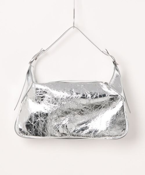 Cepica（セピカ）の「ダブルバックルワンハンドルショルダー（ショルダーバッグ・レディース・レッド/シルバー・FREE）」の7枚目の写真