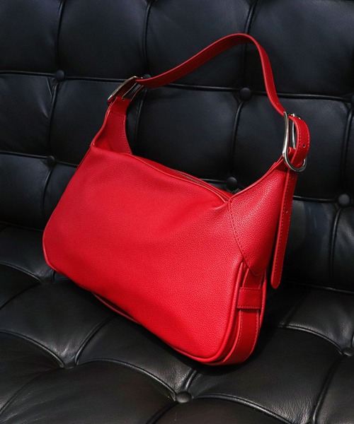 Cepica（セピカ）の「ダブルバックルワンハンドルショルダー（ショルダーバッグ・レディース・レッド/シルバー・FREE）」の18枚目の写真