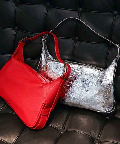 Cepica（セピカ）の「ダブルバックルワンハンドルショルダー（ショルダーバッグ・レディース・レッド/シルバー・FREE）」の19枚目の写真