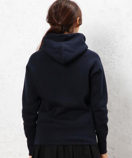 green label relaxing(グリーンレーベルリラクシング)の「STD GLR ツリウラケ PO パーカー(パーカー・レディース・ネイビー/グレー・36/42/40/38)」の9枚目の写真