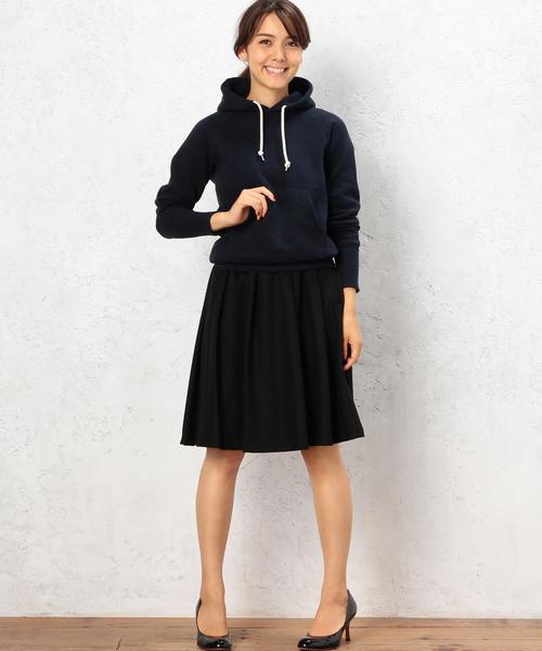 green label relaxing(グリーンレーベルリラクシング)の「STD GLR ツリウラケ PO パーカー(パーカー・レディース・ネイビー/グレー・36/42/40/38)」の12枚目の写真