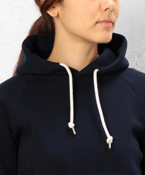 green label relaxing(グリーンレーベルリラクシング)の「STD GLR ツリウラケ PO パーカー(パーカー・レディース・ネイビー/グレー・36/42/40/38)」の3枚目の写真