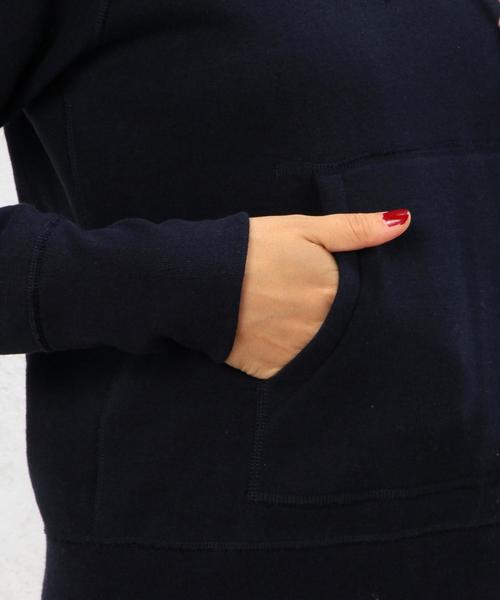 green label relaxing(グリーンレーベルリラクシング)の「STD GLR ツリウラケ PO パーカー(パーカー・レディース・ネイビー/グレー・36/42/40/38)」の5枚目の写真