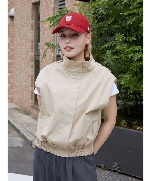 Ungrid - ノースリデザインルーズベスト Ungrid（アングリッド）の「ノースリデザインルーズベスト