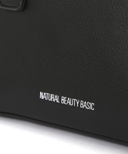 NATURAL BEAUTY BASIC(ナチュラルビューティーベーシック)の「◇ボウリボンミニボストン(ボストンバッグ・レディース・ベージュ/オフホワイト/ブラック・フリ-)」の13枚目の写真