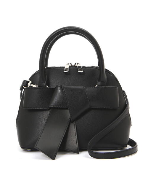 NATURAL BEAUTY BASIC(ナチュラルビューティーベーシック)の「◇ボウリボンミニボストン(ボストンバッグ・レディース・ベージュ/オフホワイト/ブラック・フリ-)」の21枚目の写真