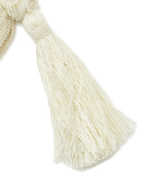 ADAM ET ROPE'（アダムエロペ）の「【ANAN'S(アナンズ)】CROCHET CUTDANA POUCH（ショルダーバッグ・レディース・オフホワイト・FREE）」の7枚目の写真