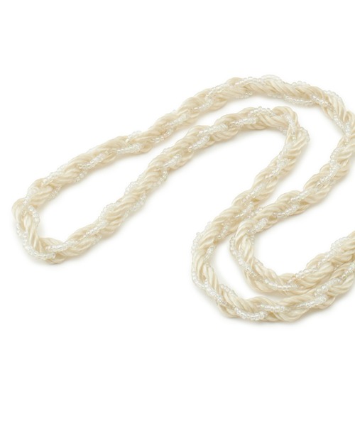 ADAM ET ROPE'（アダムエロペ）の「【ANAN'S(アナンズ)】CROCHET CUTDANA POUCH（ショルダーバッグ・レディース・オフホワイト・FREE）」の9枚目の写真