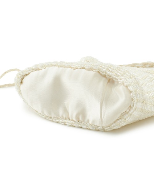 ADAM ET ROPE'（アダムエロペ）の「【ANAN'S(アナンズ)】CROCHET CUTDANA POUCH（ショルダーバッグ・レディース・オフホワイト・FREE）」の11枚目の写真