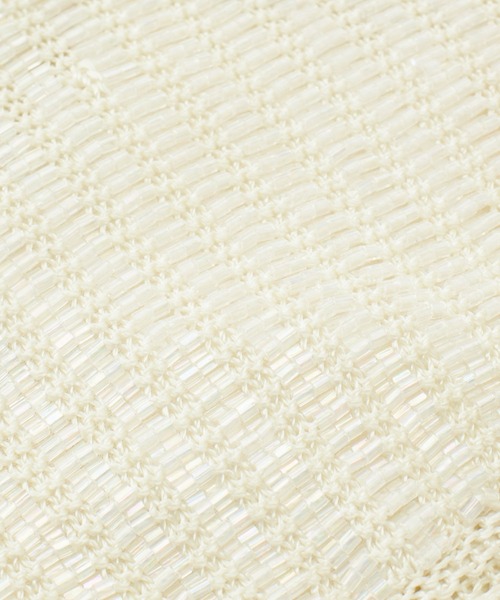 ADAM ET ROPE'（アダムエロペ）の「【ANAN'S(アナンズ)】CROCHET CUTDANA POUCH（ショルダーバッグ・レディース・オフホワイト・FREE）」の15枚目の写真