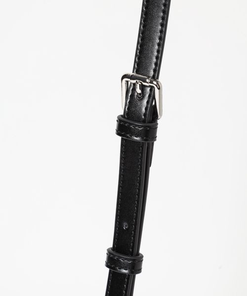 LOWRYS FARM（ローリーズファーム）の「リボンボストンＢＡＧ　135877（ボストンバッグ・レディース・ブラック/オフホワイト・FREE）」の17枚目の写真