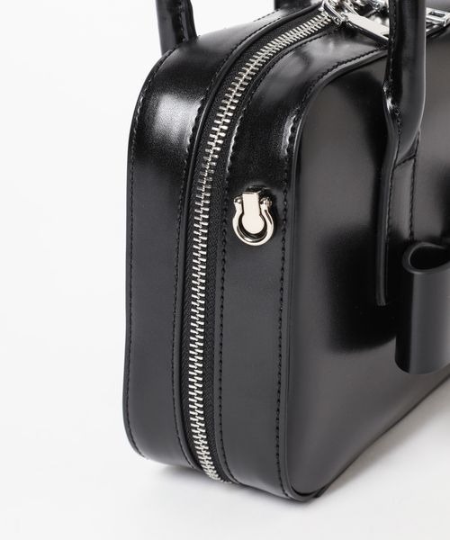 LOWRYS FARM（ローリーズファーム）の「リボンボストンＢＡＧ　135877（ボストンバッグ・レディース・ブラック/オフホワイト・FREE）」の19枚目の写真