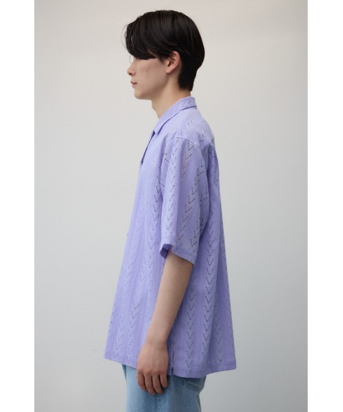 シアー開襟シャツ（シャツ/ブラウス）｜AZUL BY MOUSSY（アズールバイマウジー）