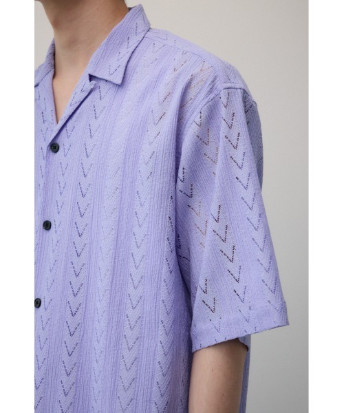 シアー開襟シャツ（シャツ/ブラウス）｜AZUL BY MOUSSY（アズールバイマウジー）