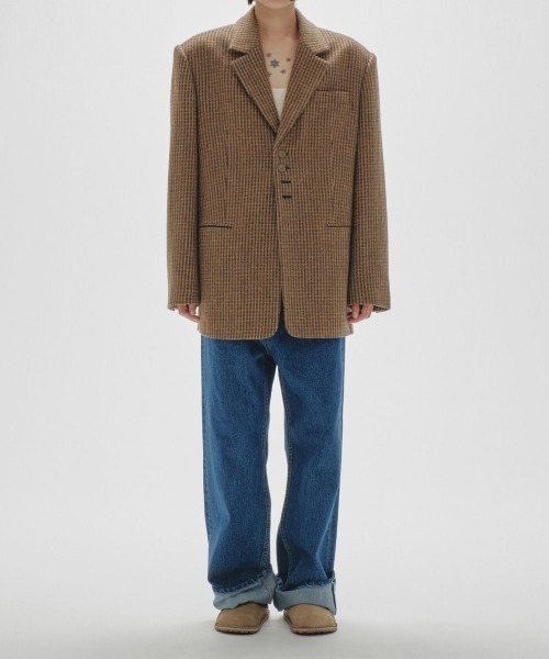 TODAYFUL（トゥデイフル）の「TODAYFUL Wool100% Check Jacket ウール