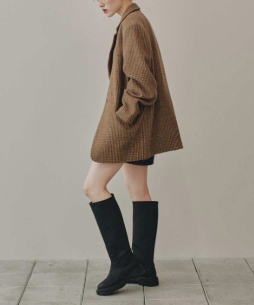 TODAYFUL（トゥデイフル）の「TODAYFUL　Wool100% Check Jacket ウール100％チェックジャケット/12420109（テーラードジャケット・レディース・キャメル・36）」の21枚目の写真