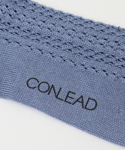 martinique（マルティニーク）の「【CONLEAD /コンリード】クロシェ風レースソックス（ソックス/靴下・レディース・ブラック/ブラウン/ブルーグレー・FREE）」の8枚目の写真