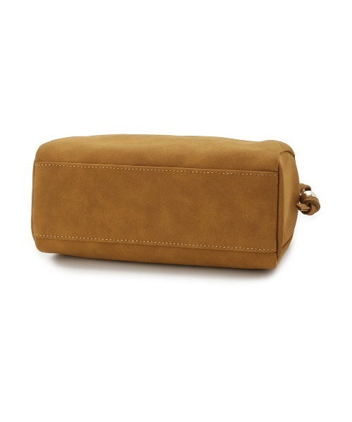 Mila Owen（ミラオーウェン）の「ショルダー付き2WAYスクエアバッグ（ショルダーバッグ・レディース・ブラック/アイボリー/キャメル・FREE）」の10枚目の写真