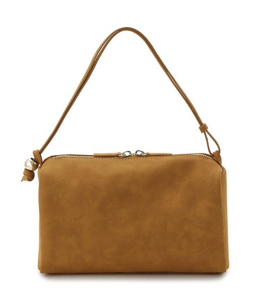 Mila Owen（ミラオーウェン）の「ショルダー付き2WAYスクエアバッグ（ショルダーバッグ・レディース・ブラック/アイボリー/キャメル・FREE）」の11枚目の写真