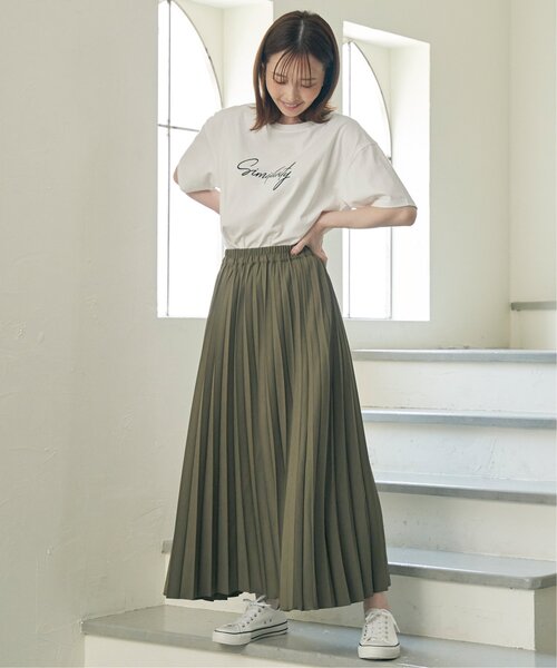 ikka（イッカ）の「【2WAY】リバーシブルスカート（スカート・レディース・チャコールグレー/ベージュ/オリーブ・M/L/S）」の9枚目の写真