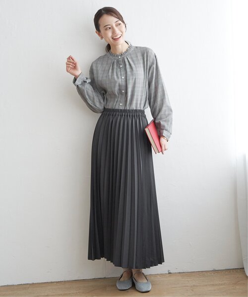 ikka（イッカ）の「【2WAY】リバーシブルスカート（スカート・レディース・チャコールグレー/ベージュ/オリーブ・M/L/S）」の21枚目の写真