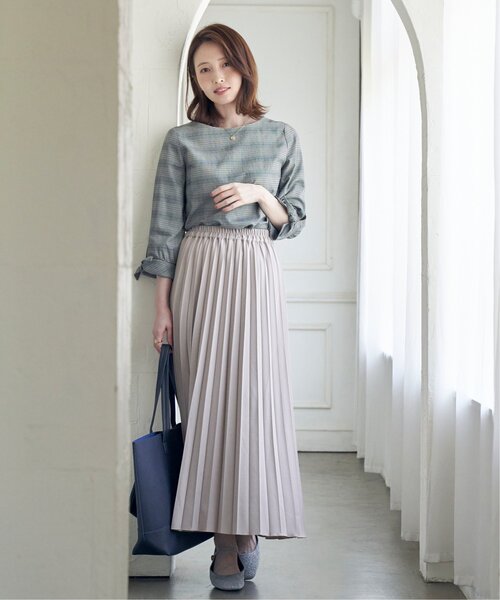 ikka（イッカ）の「【2WAY】リバーシブルスカート（スカート・レディース・チャコールグレー/ベージュ/オリーブ・M/L/S）」の12枚目の写真