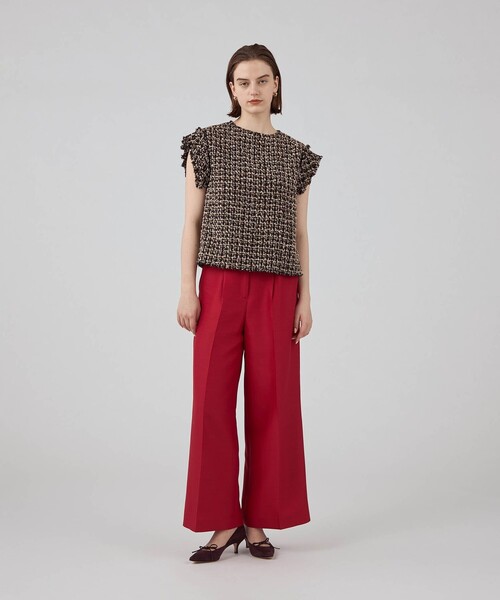 BALLSEY(ボールジィ)の「Alissa フリルフレンチブラウス(その他トップス・レディース・ブラック系その他・36)」の10枚目の写真