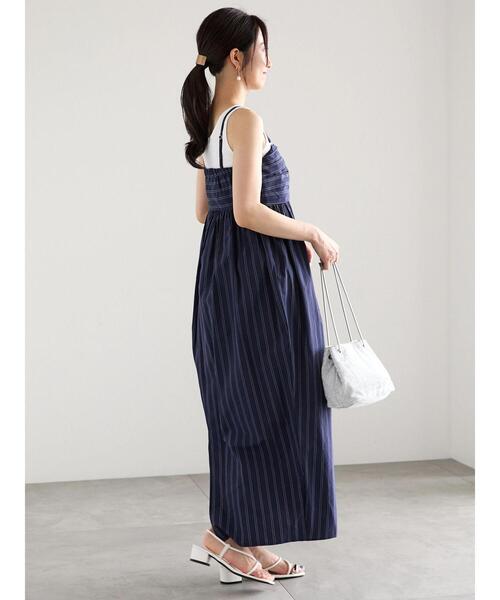 【セール】ストライプベアワンピース（ワンピース）｜Te chichi（テチチ）