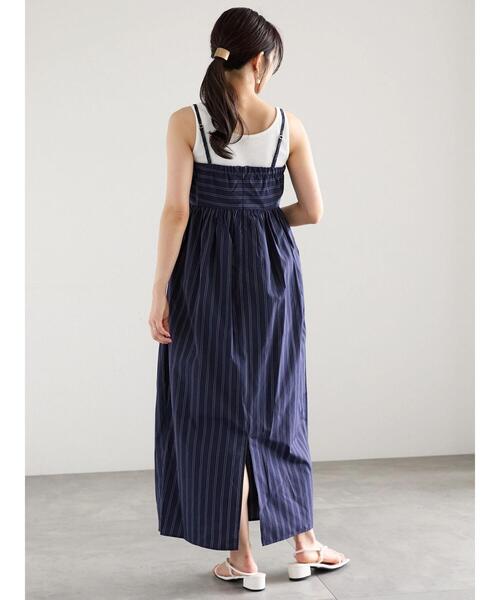 【セール】ストライプベアワンピース（ワンピース）｜Te chichi（テチチ）