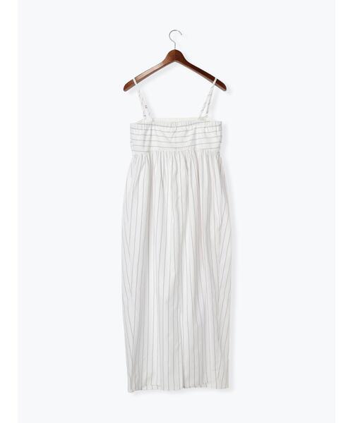 【セール】ストライプベアワンピース（ワンピース）｜Te chichi（テチチ）