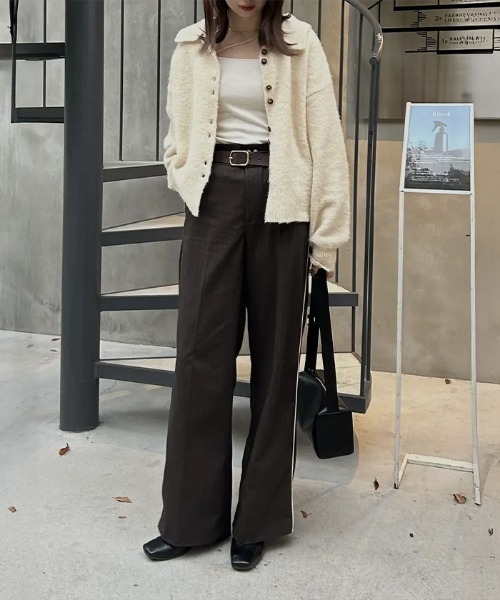 select MOCA（セレクトモカ）の「ボタンアップポロカーディガン