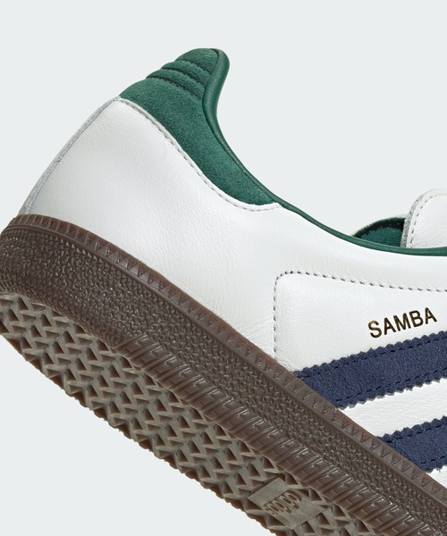 adidas（アディダス）の「サンバ OG / Samba OG / アディダスオリジナルス adidas Originals（スニーカー・メンズ・ホワイト/ホワイト系その他/ブラウン/グリーン・25.5cm/26.0cm/26.5cm/27.0cm/27.5cm/28.0cm/28.5cm/29.0cm/23.0cm/23.5cm/24.0cm/24.5cm/25.0cm/22.0cm/22.5cm/29.5cm）」の10枚目の写真