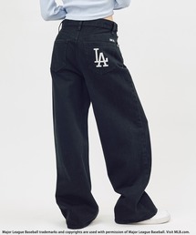 BACK TO THE FIELD | 【MLB】ポケットロゴバギーデニム(デニムパンツ)