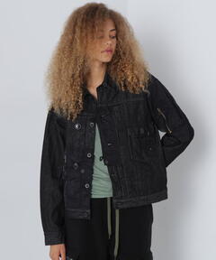 frill layered design jacket / フリルレイヤードデザインジャケット