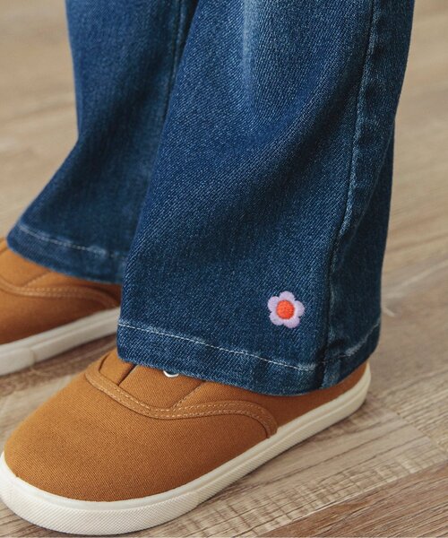 BREEZE（ブリーズ）の「フレア【エブリパンツ】（その他パンツ・キッズ・ライム/ラベンダー/サックスブルー/ブルー・110/100/90/80/140/130/120）」の9枚目の写真