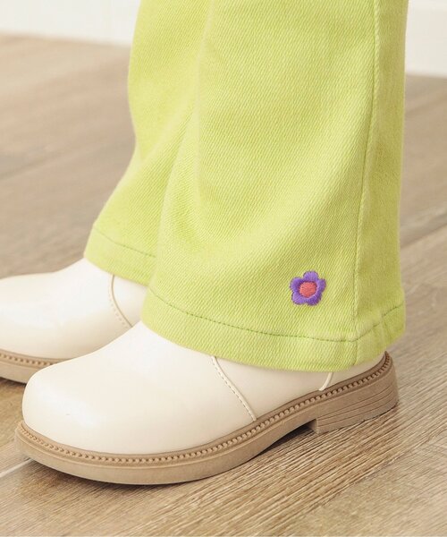 BREEZE（ブリーズ）の「フレア【エブリパンツ】（その他パンツ・キッズ・ライム/ラベンダー/サックスブルー/ブルー・110/100/90/80/140/130/120）」の21枚目の写真