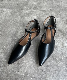 アンクルストラップパンプス