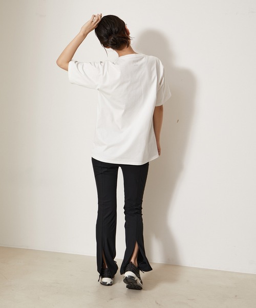 【セール】【ELLE×NERGY】UV Collaboration T-shirts（Tシャツ/カットソー）｜ELLE（エル）