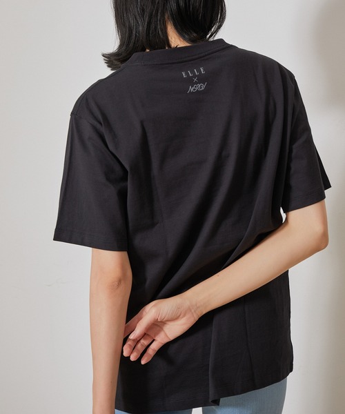 【セール】【ELLE×NERGY】UV Collaboration T-shirts（Tシャツ/カットソー）｜ELLE（エル）