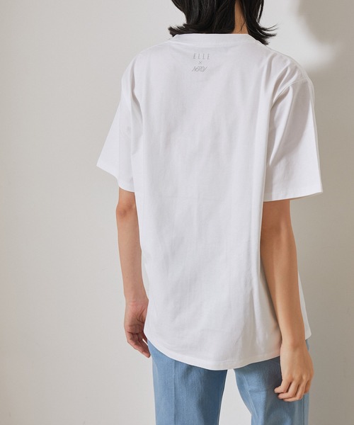 【セール】【ELLE×NERGY】UV Collaboration T-shirts（Tシャツ/カットソー）｜ELLE（エル）