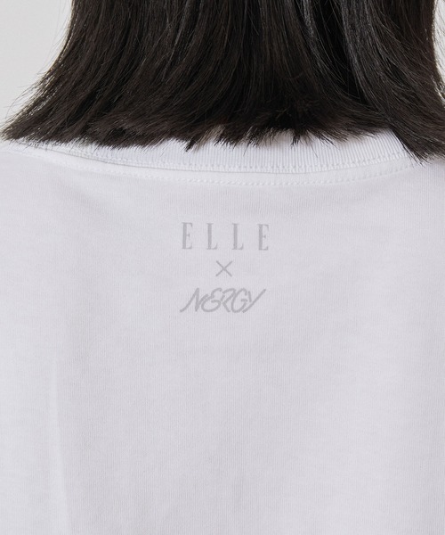 【セール】【ELLE×NERGY】UV Collaboration T-shirts（Tシャツ/カットソー）｜ELLE（エル）