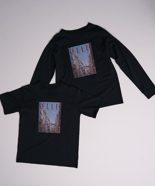 【セール】【ELLE×NERGY】UV Collaboration T-shirts（Tシャツ/カットソー）｜ELLE（エル）